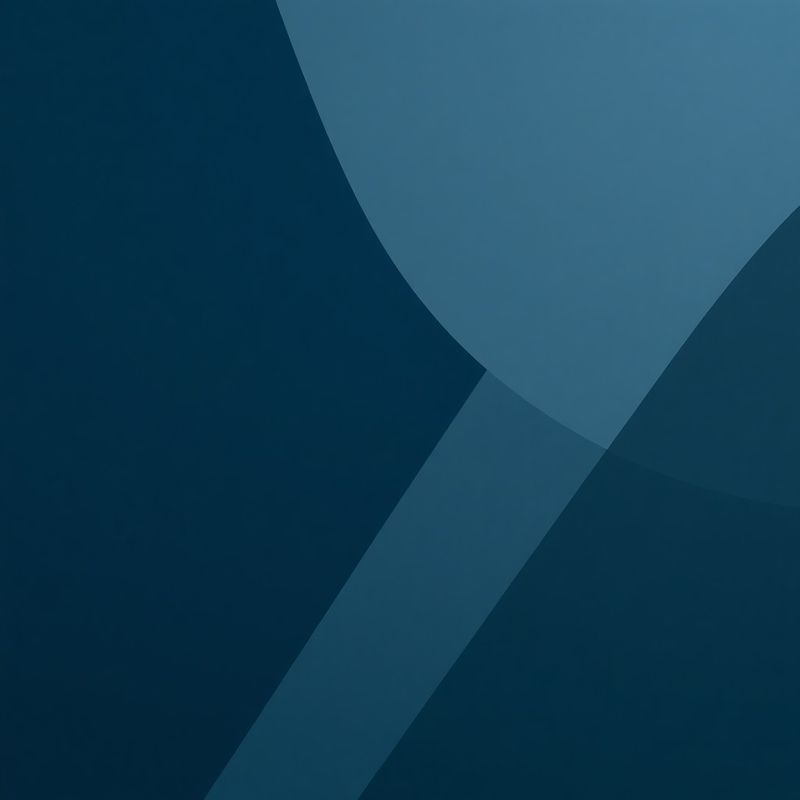 Indigo in siva geometrijska kompozicija
